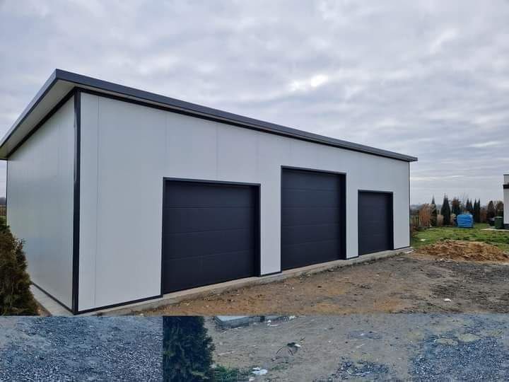 Vând.garaje auto din panouri sandwichi case pergole structuri metalice