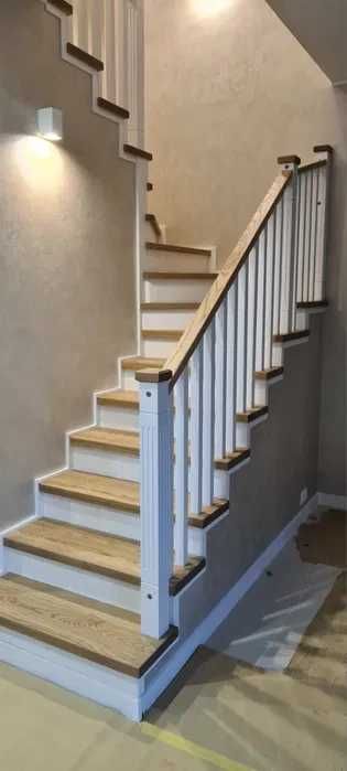 Лестницы из дерева. Производство, установка, обшивка