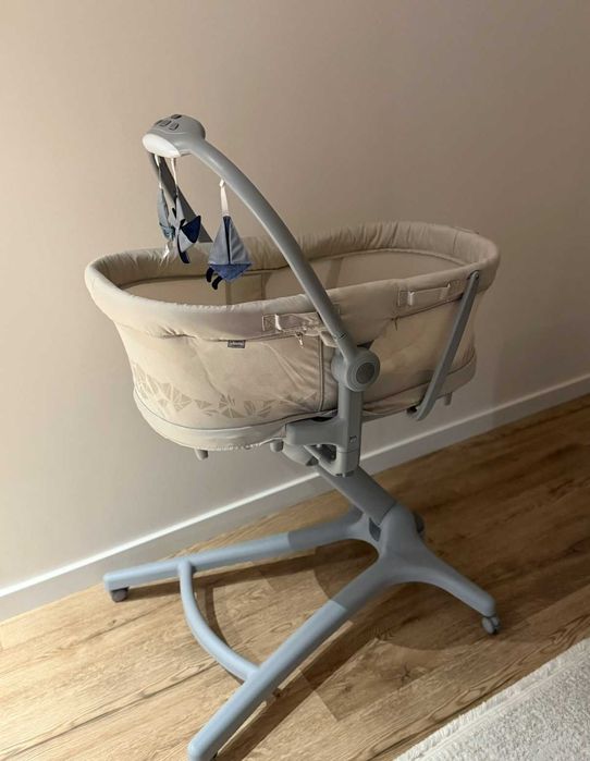 Кровать-стульчик Chicco Baby Hug Pro White Beige Latte 5 в 1