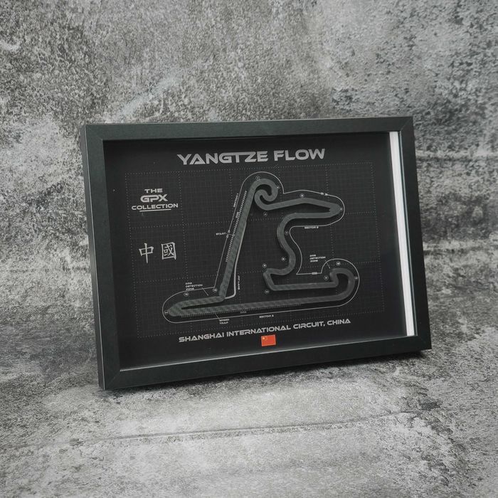 Shanghai – Hartă 3D circuit Formula 1 Chinese GP • GPX Collection