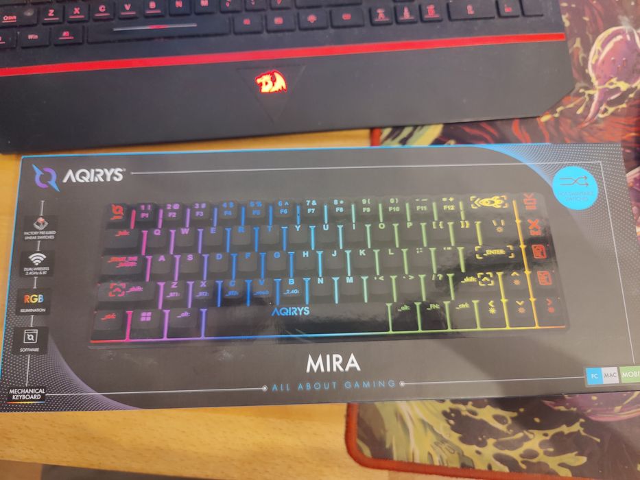 Aqirys Mira tastatura noua sigilata