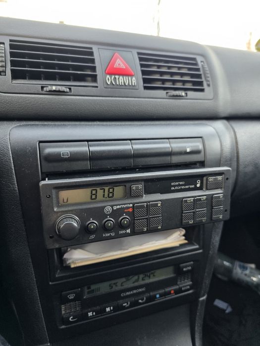 Radio casetofon Volkswagen Gamma 2 CC retro, rar