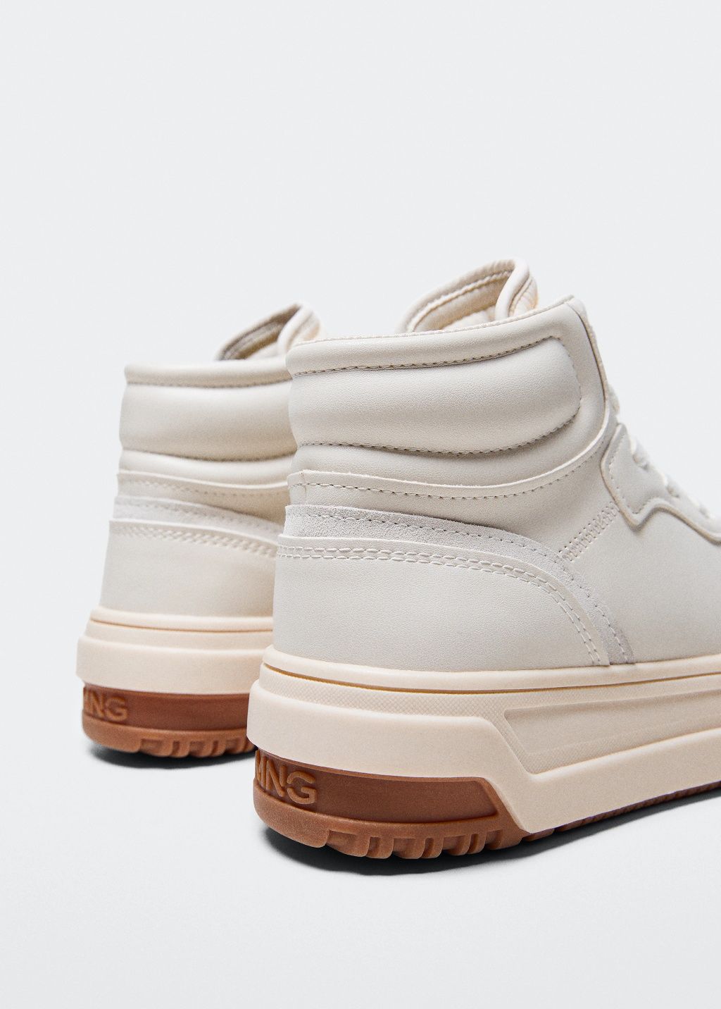 Mango високи кецове на платформа, 40