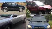 Dezmembrez Hyundai Tucson 2007 negru, 2.0 diesel,4X4, 140 cai
