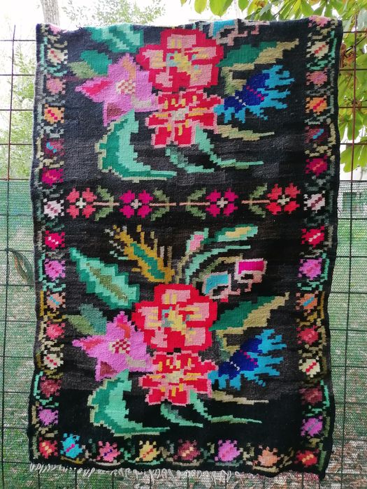 Covor lână țesut