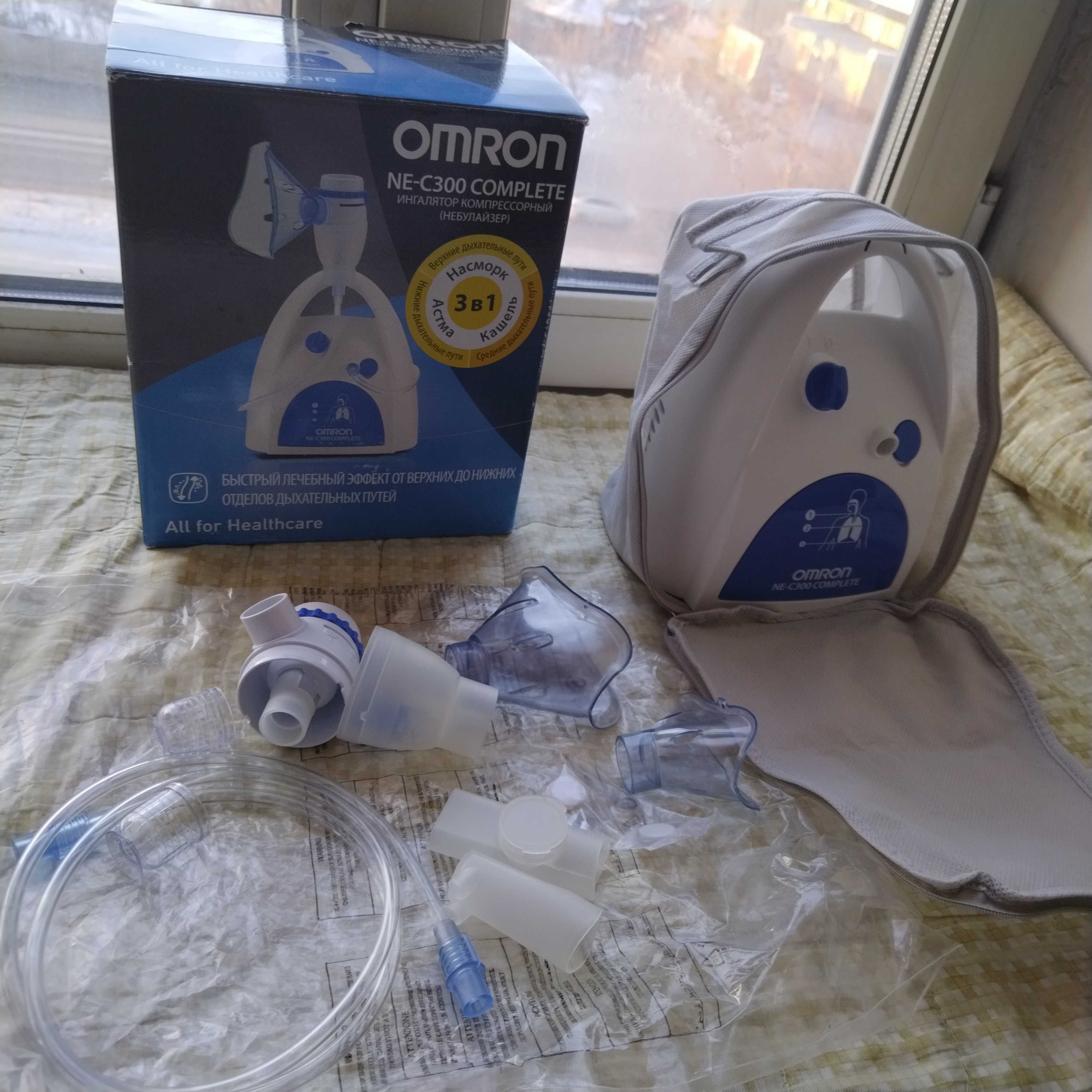 Ингалятор компрессорный omron ne-c300 complete