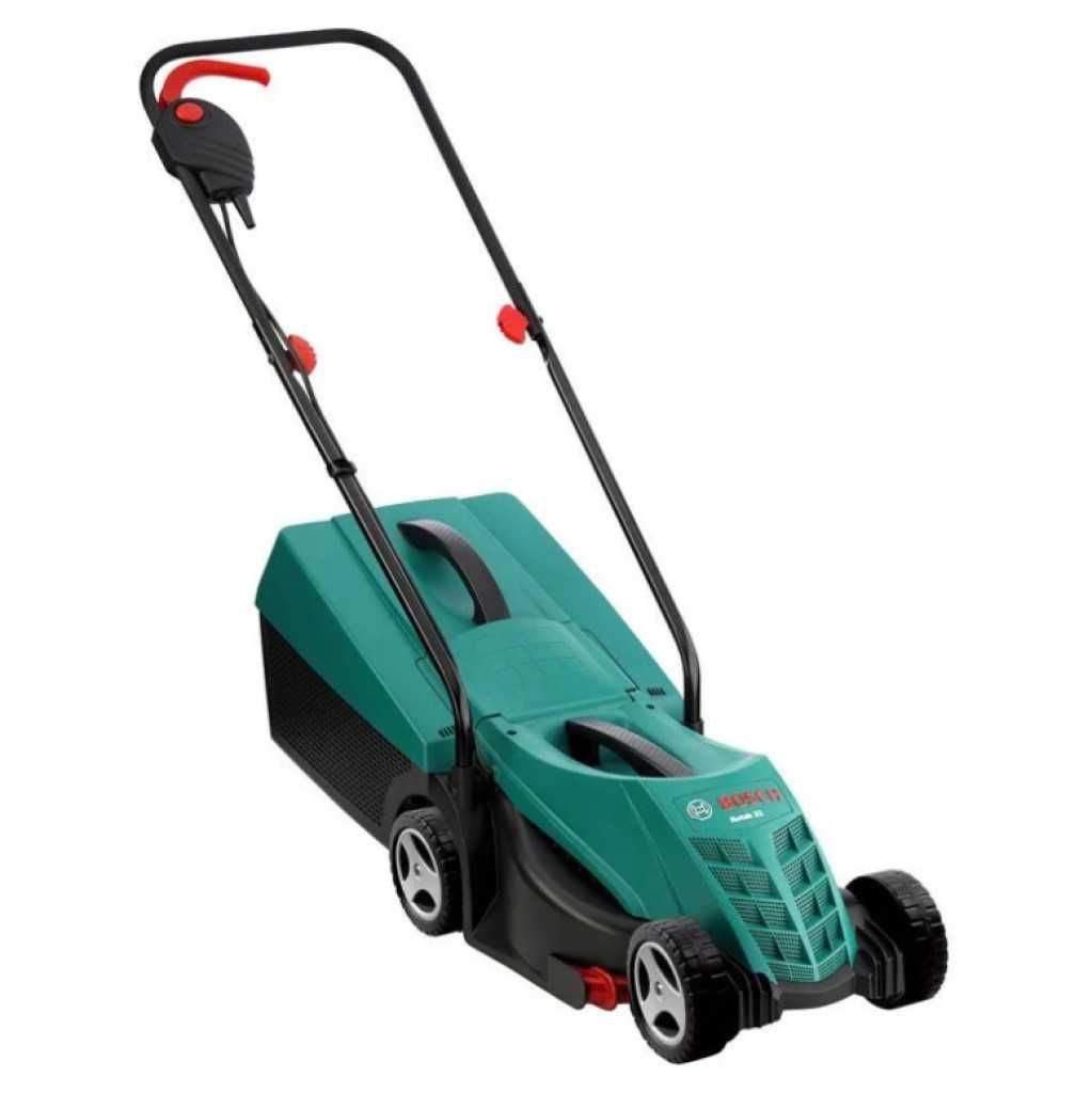 Електрическа косачка Bosch Rotak 32 - 1200W с GrassCombs, кош 31 л