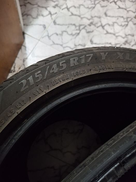 Anvelope vară 215/45/R17.