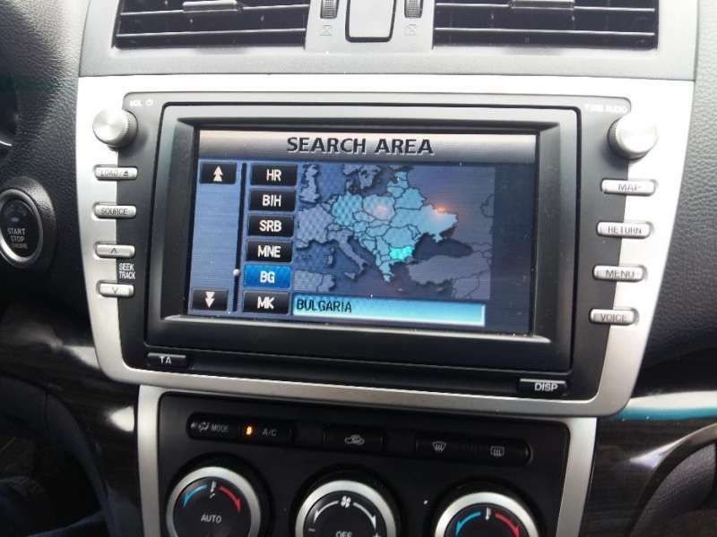 Диск за навигация Land Rover Subaru Mazda Kenwood Range Rover