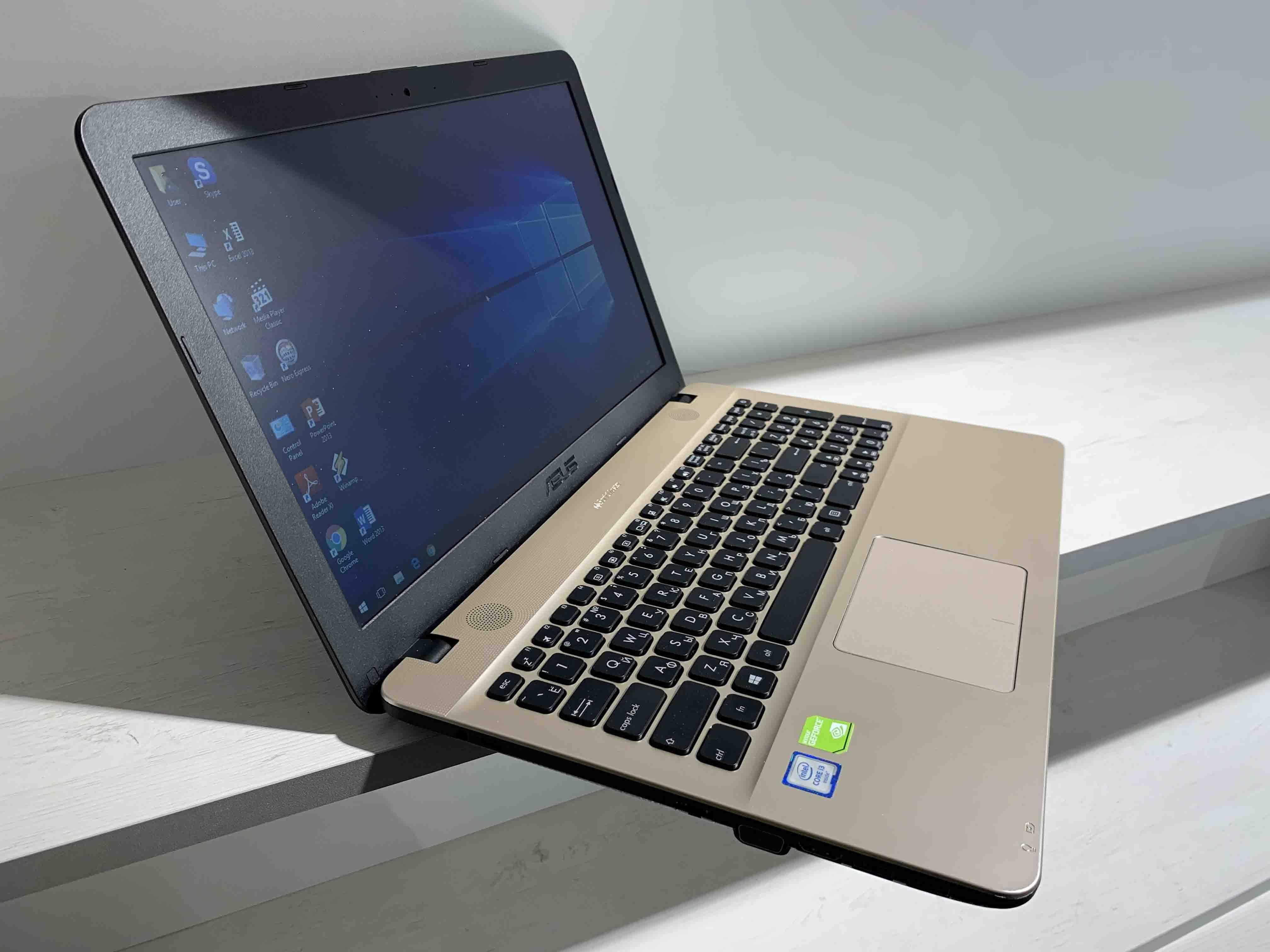 Новый Asus Core i3/8GbDDR4/SSD120Gb/HDD1Tb/GT920MX2Gb/15.6"/3 часа бат