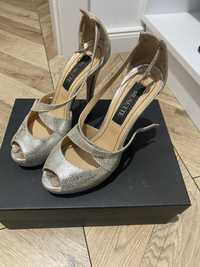 Sandale Musette, culoare argintiu