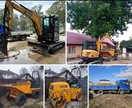 UTILAJE DE INCHIRIAT: Excavator.4T Compactor.3T Dumper.3T BOBCAT.3T