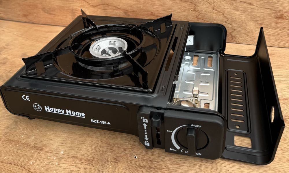 Къмпинг Газов Котлон - с 4 Бутилки в Комплект