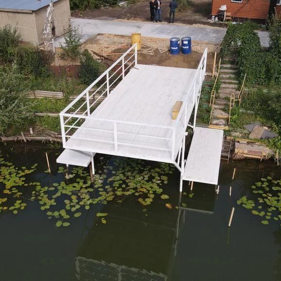 Пирсы,причалы,металоконструкции на воде