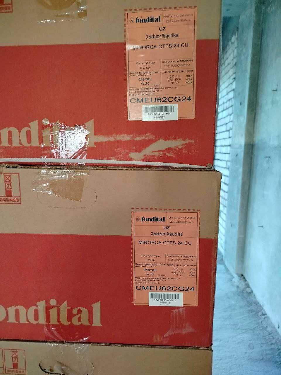 Газовый двухконтурный котел FONDITAL MINORCA CTFS 24 (23,1 кВт)