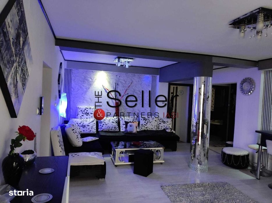 3 camere, 91 mp, bloc nou Tătărași, parcare, 5 min campus