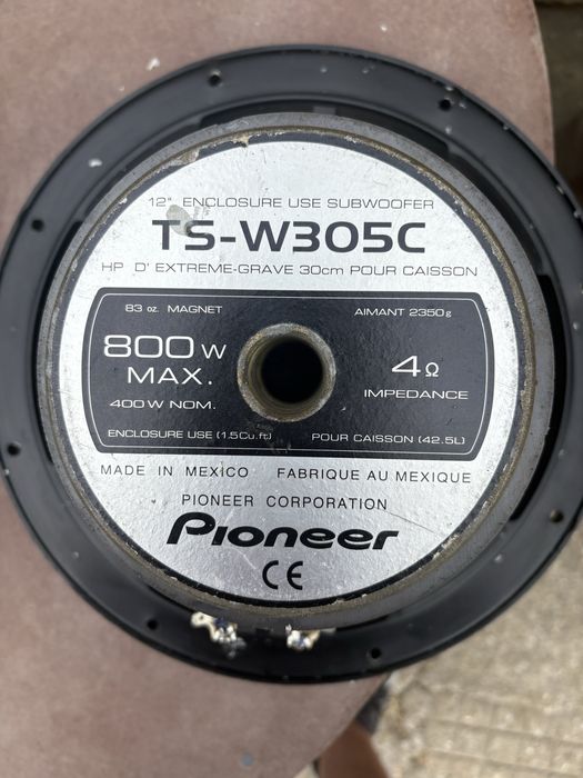 Pioneer 305C 12" Sub бас