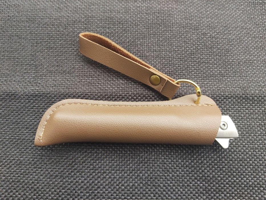 Сгъваем джобен нож M390 с дървена дръжка и кания