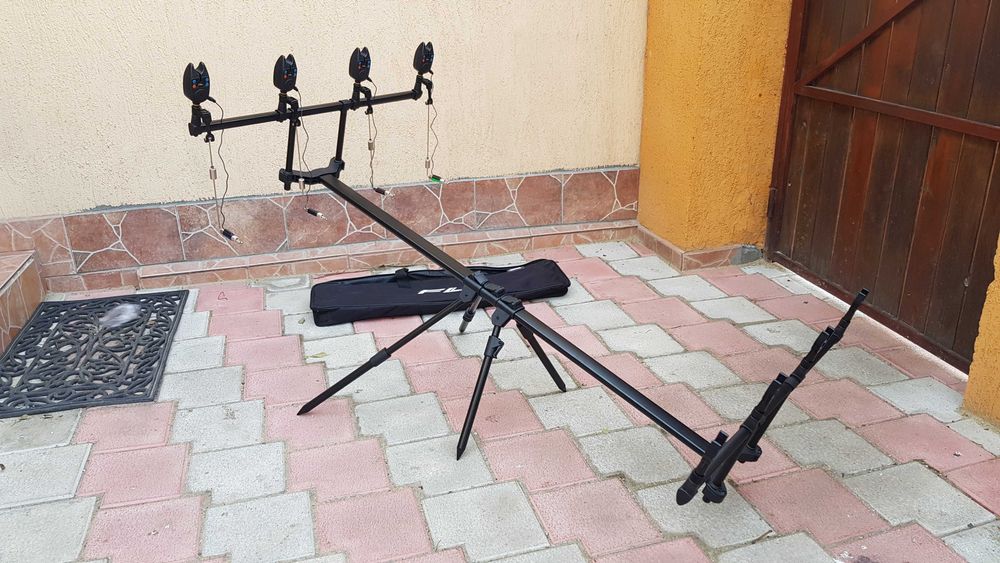 Rod pod FL Full Echipat 4 Senzori TLI01 + 4 Swingeri  Quad Pod FL158
