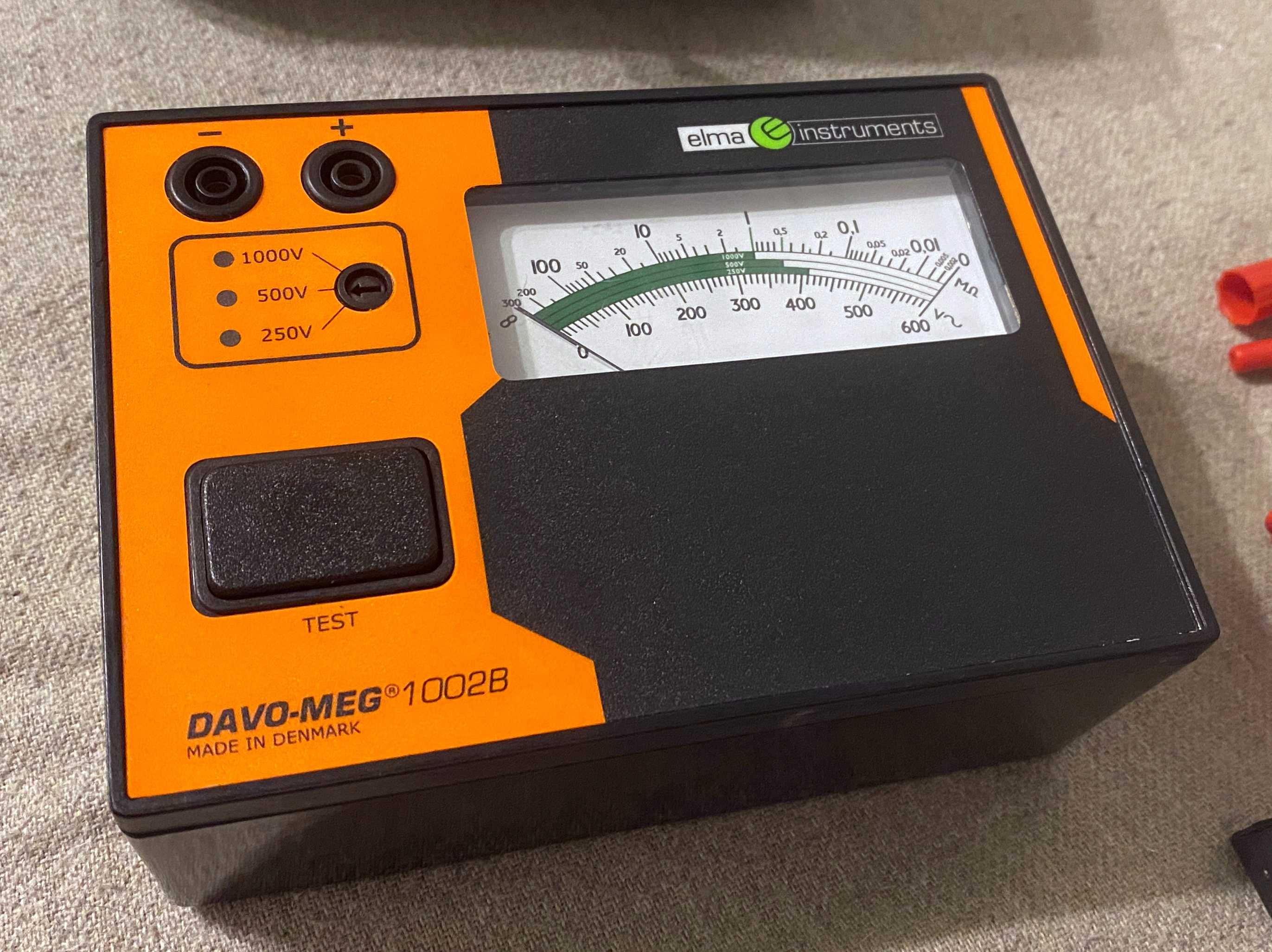 Tester de izolatie motoare electrice DAVO-MEG 1002B - Danemarca