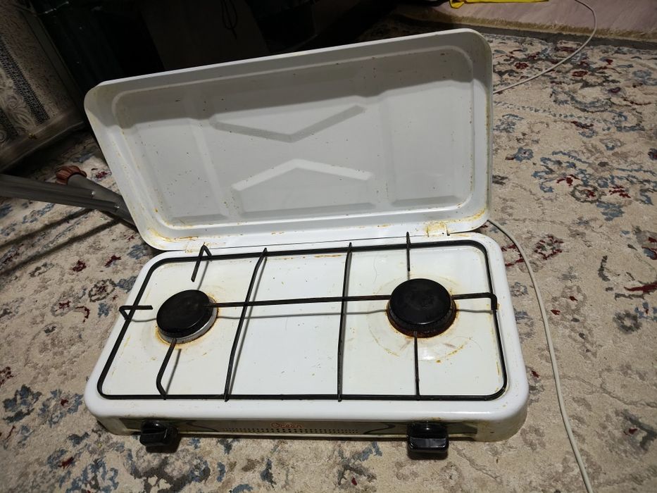 Газовая плитка в хорошем состоянии