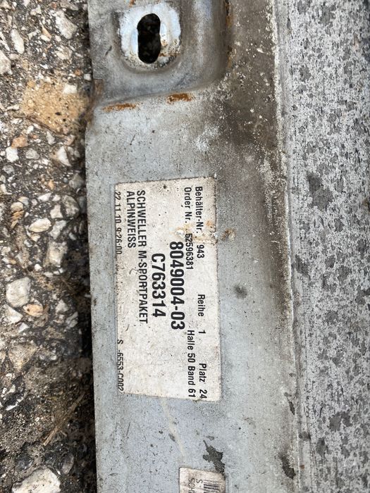 Bmw f10 М прагове