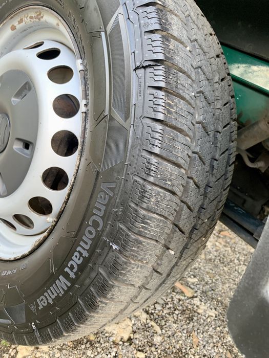 НОВИ ЗИМНИ ГУМИ Continental DOT2624+Джанти 16 6x130-Sprinter,Crafter