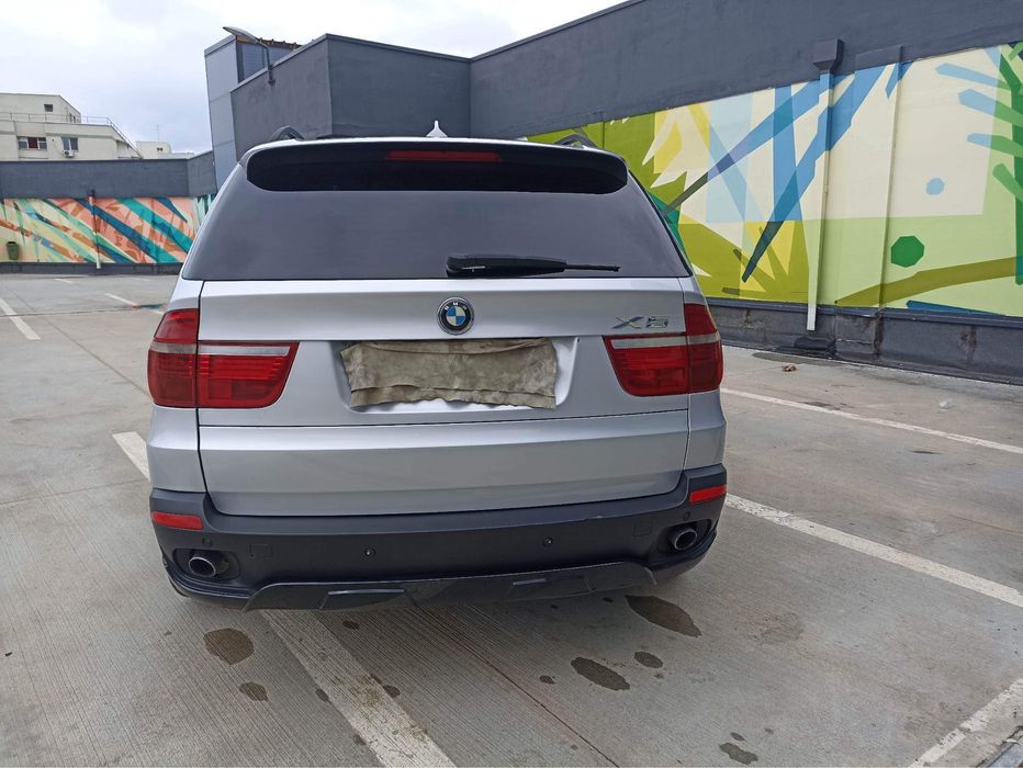 Vand BMW X5 2008 m57 interior negru piele full panoramic