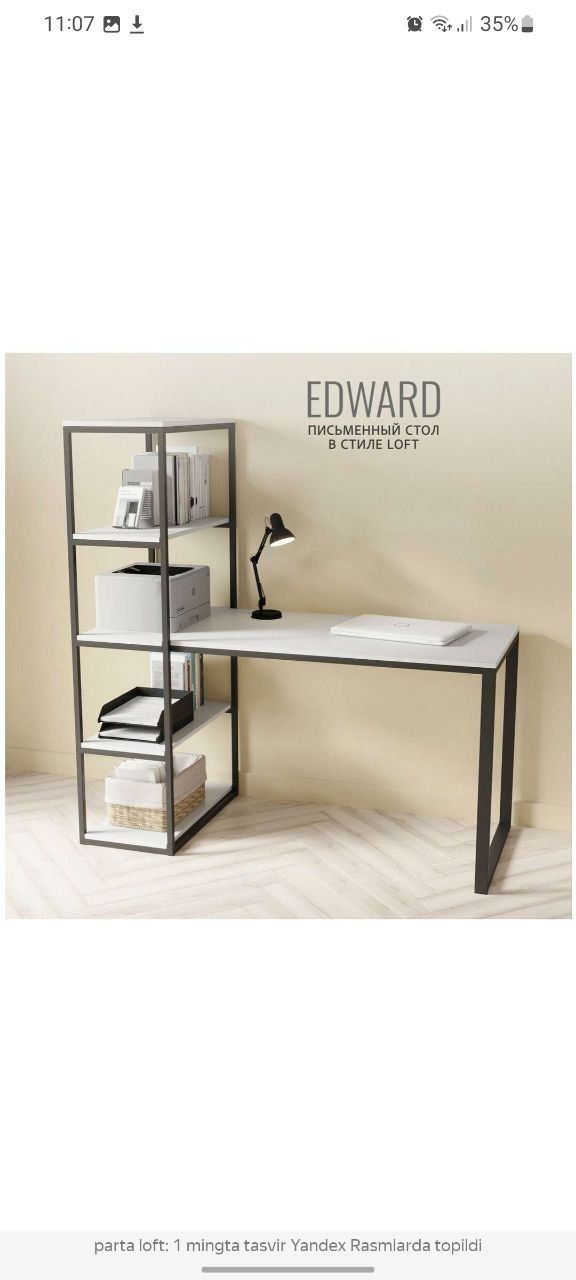 Loft stol va stelaj
