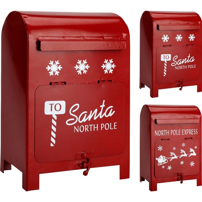 Коледна пощенска кутия в 2 дизайна