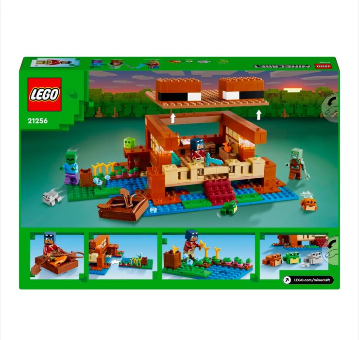 LEGO Minecraft- Frog House/Лего Майнкрафт - Къща за жаби