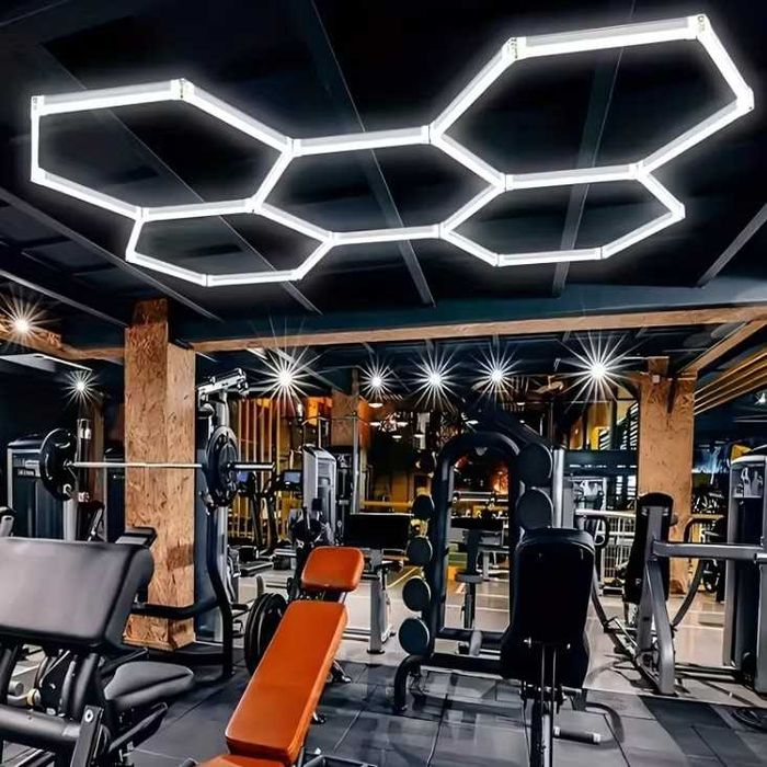 Шестоъгълна Hexagon LED система за осветление пчелни пити НОВО