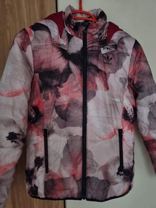 Оригинално детско яке за момиче ADIDAS 10-11 години