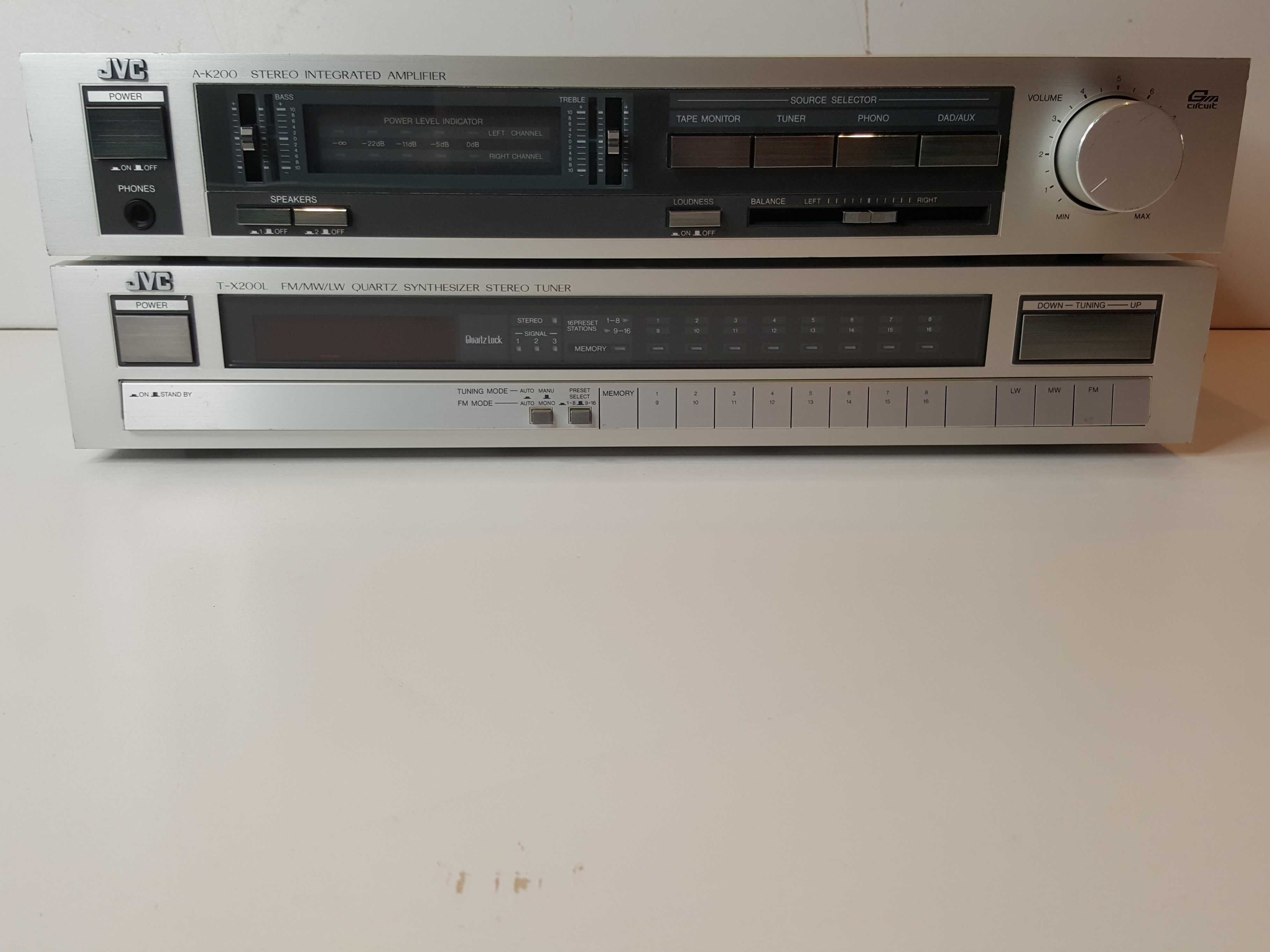 Vand amplificator JVC A-K200+tuner JVC T-X200