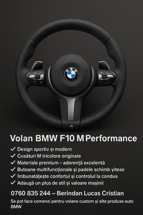 Volan BMW M din piele nappa