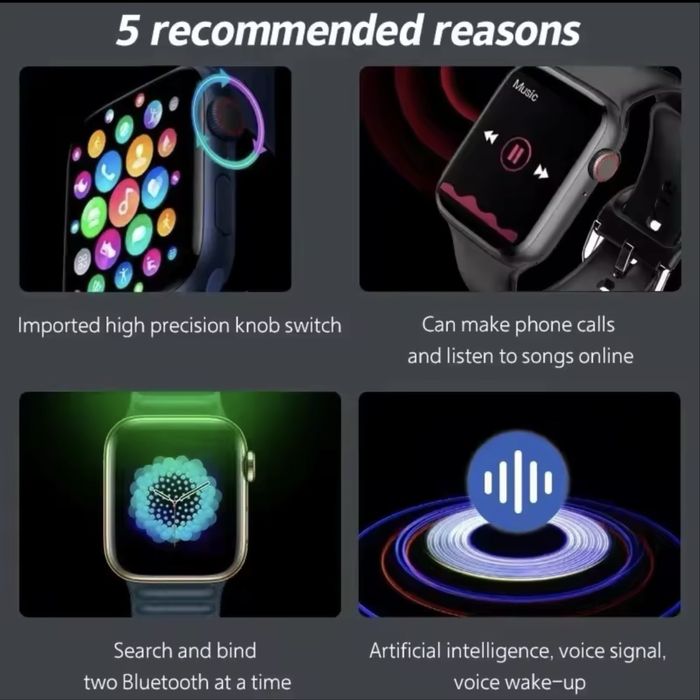 Smartwatch asemanator cu Applewatch SE