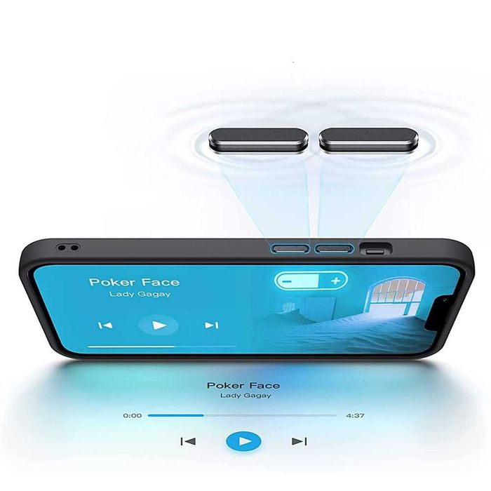 Husa gel antisoc magsafe + Folie sticla ecran APPLE iPhone 13 Pro