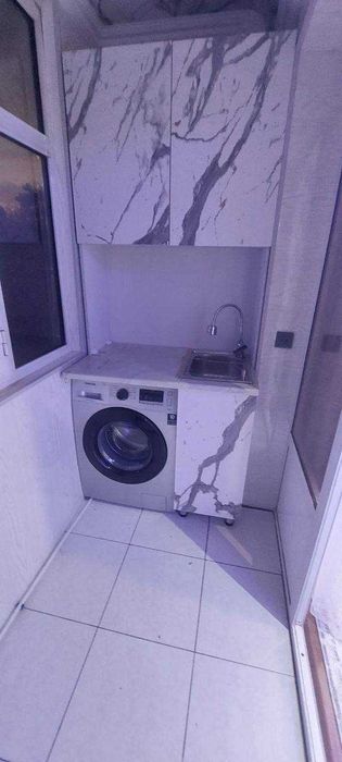 2 xona 3 xonaga o'zgartirilgan kvartira sotuvda