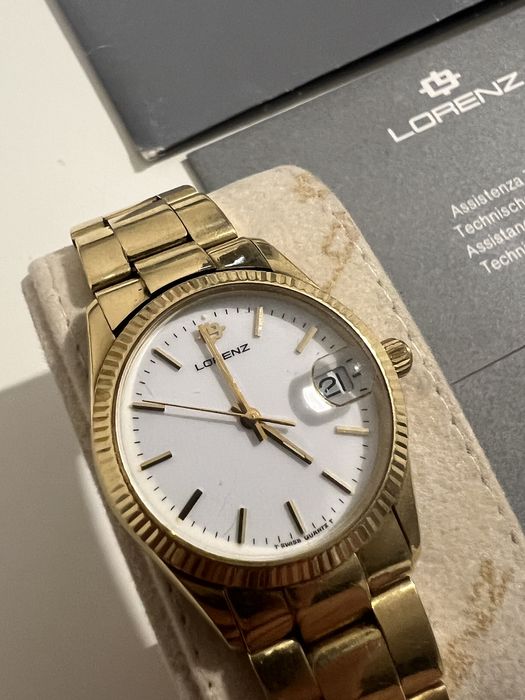 Ceas barbatesc din aur 18k cu stanta 750 si certificat autenticitate