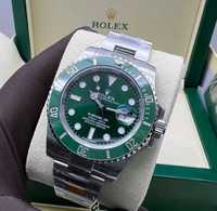 Rolex Submariner Silver Green "Hulk" Luxury & Automatic Edition 41 mm