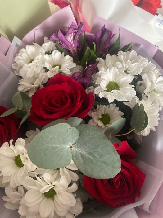 Разные букеты со цветами