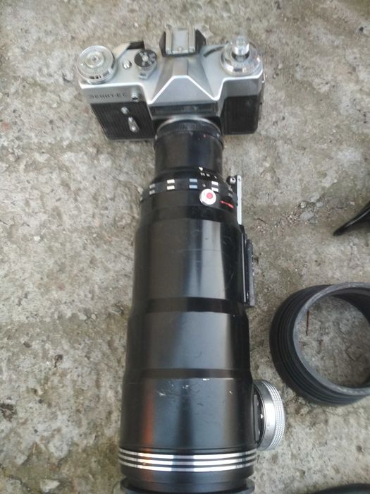 Продам фотоаппараты зенит ЕС со штативами линзами и чемодан киев  30