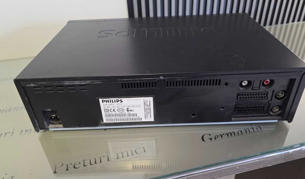 Player video VHS Philips VR 600 - de vazut casetele de la nunta