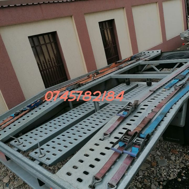 Inchiriez inchiriere remorca platforma trailer 4m 5m si 8m chirie