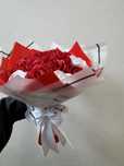 Buchete din flori de satin