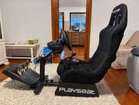 Playseat cu volan logitech 923 schimbator pedale logitech PC PS4 PS 5