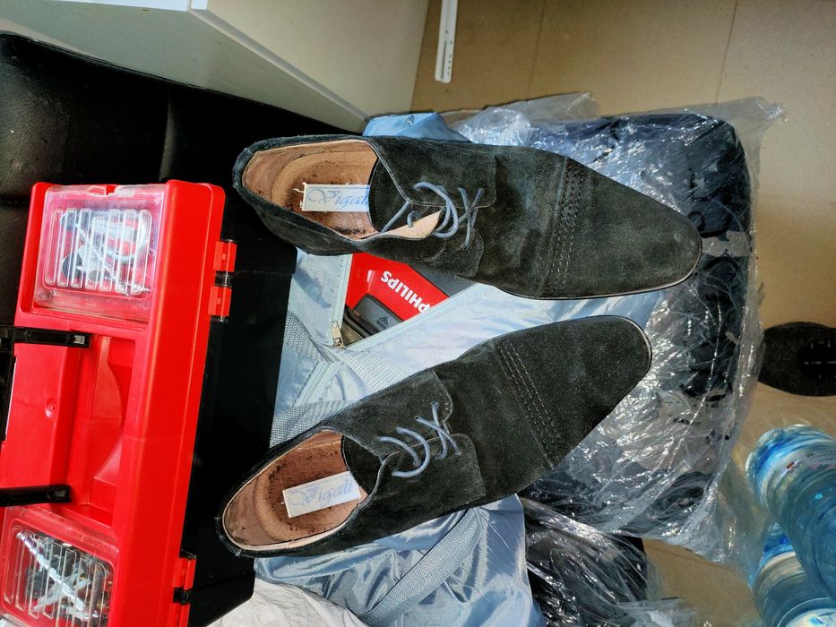 Pantofi barbati piele intoarsa