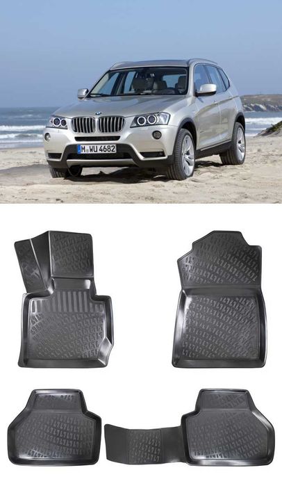 Гумени стелки RizLine съвместими с Bmw X3 F25 11-17