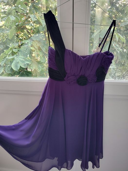Rochie de ocazie din voal, mărimea S-M