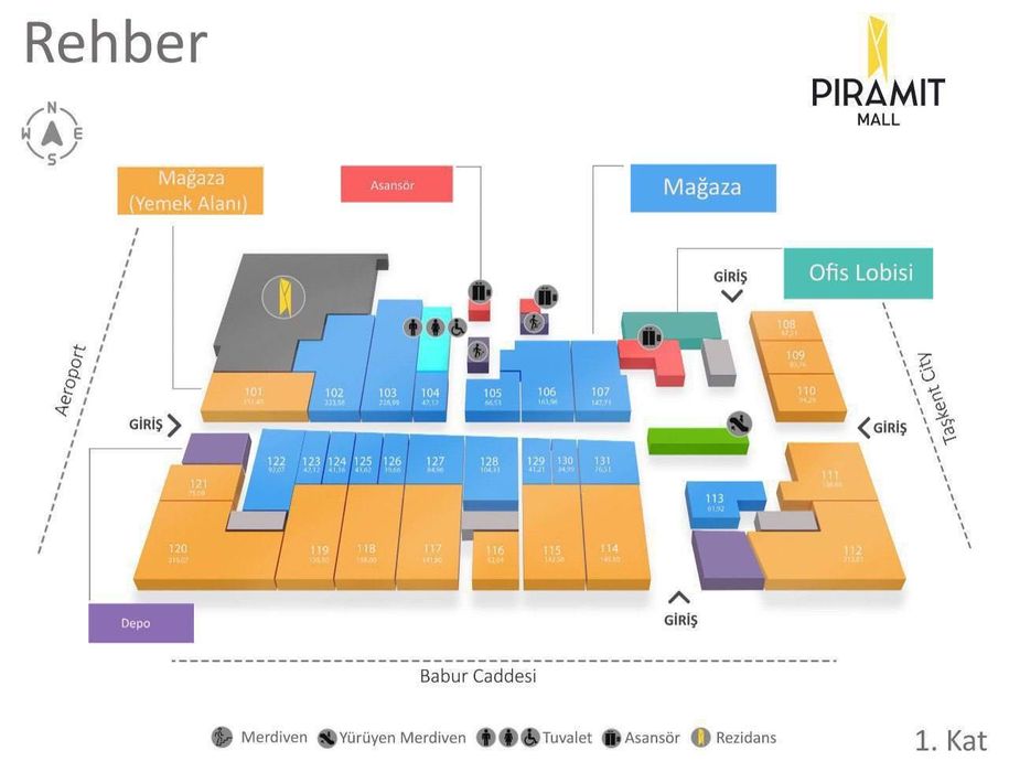 Продается помещение “Piramit Mall” 562,4м2